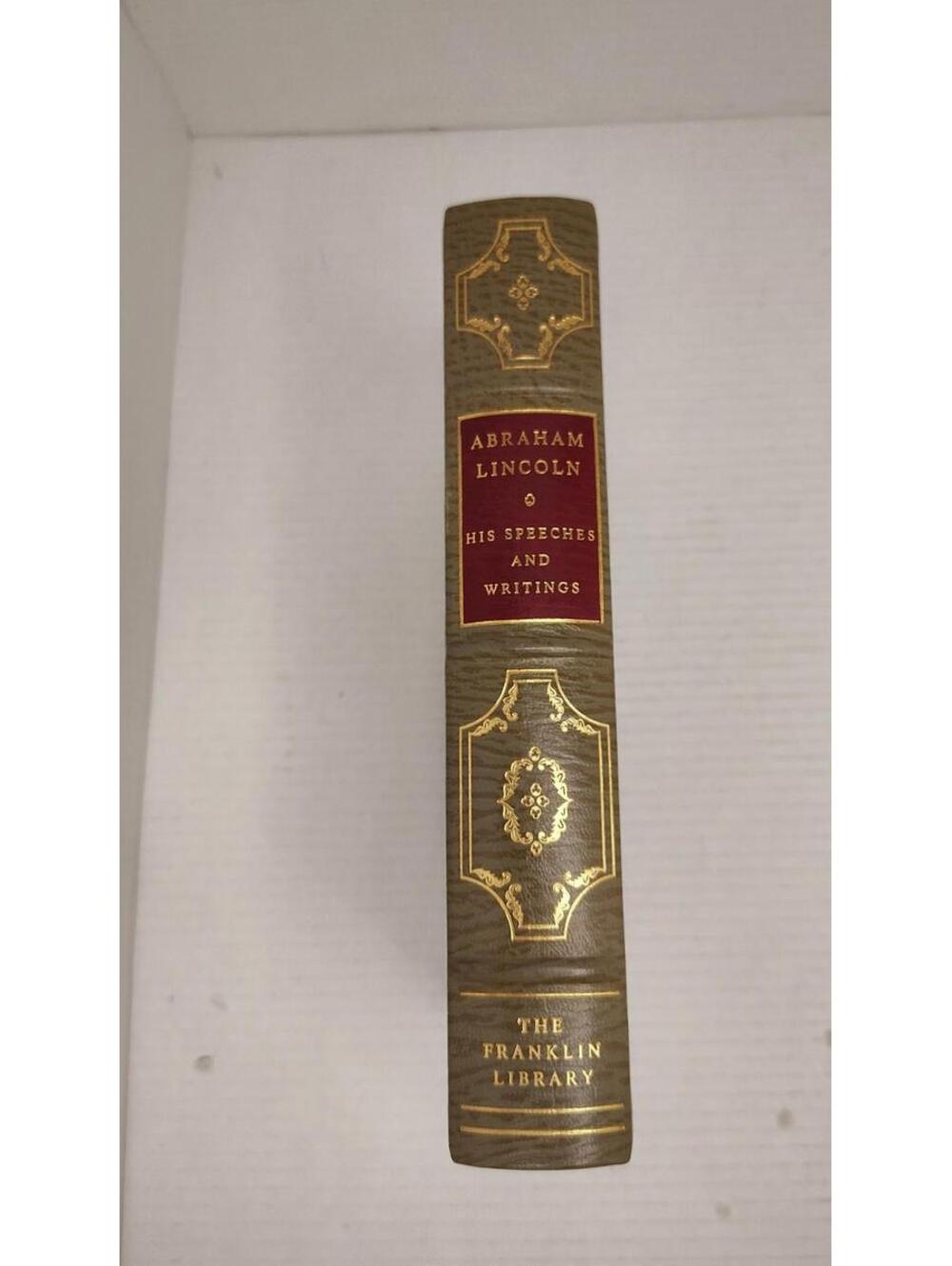 Franklin Library - Abraham Lincoln: His Speeches & Writings Limited 1979 VF+ LN